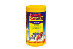 Sera KOI ROYAL MEDIUM 1000ml 240g Balanced staple food for Koi